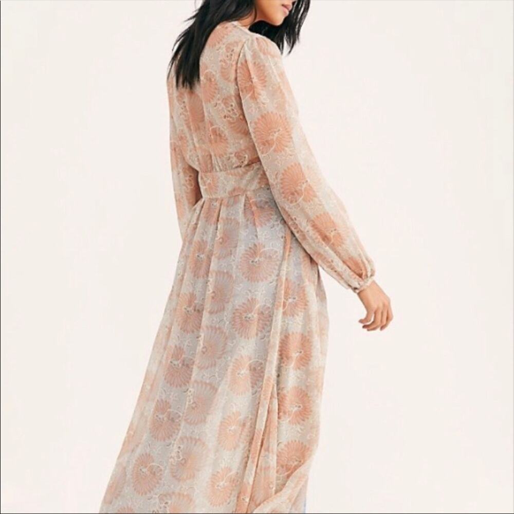 FREE PEOPLE Passion Flower Duster-XS